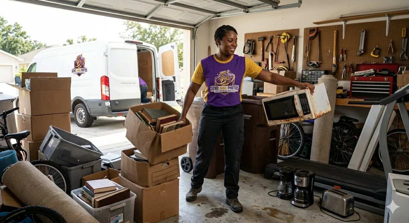 Garage cleanout in Tampa